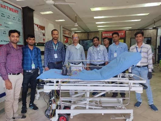 Retrofitted Electric Stretcher 