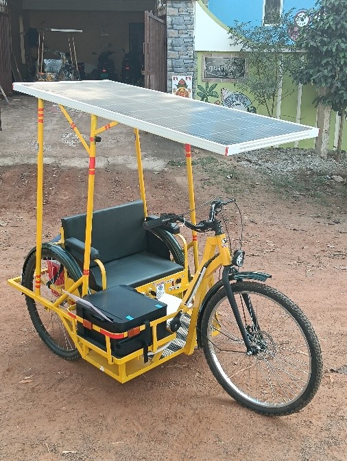 Electric Handicapped Tricycle – Sustainable Mobility Solution